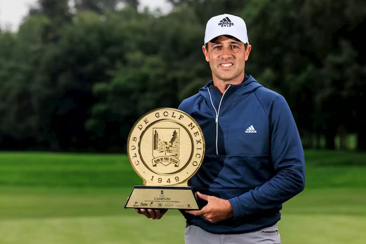 Alexandre Rocha es campeón del Club de Golf México Invitational