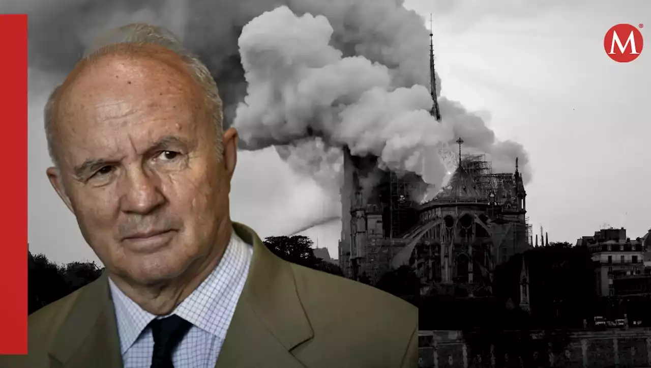 Murió el responsable de la reconstrucción de Notre Dame de París