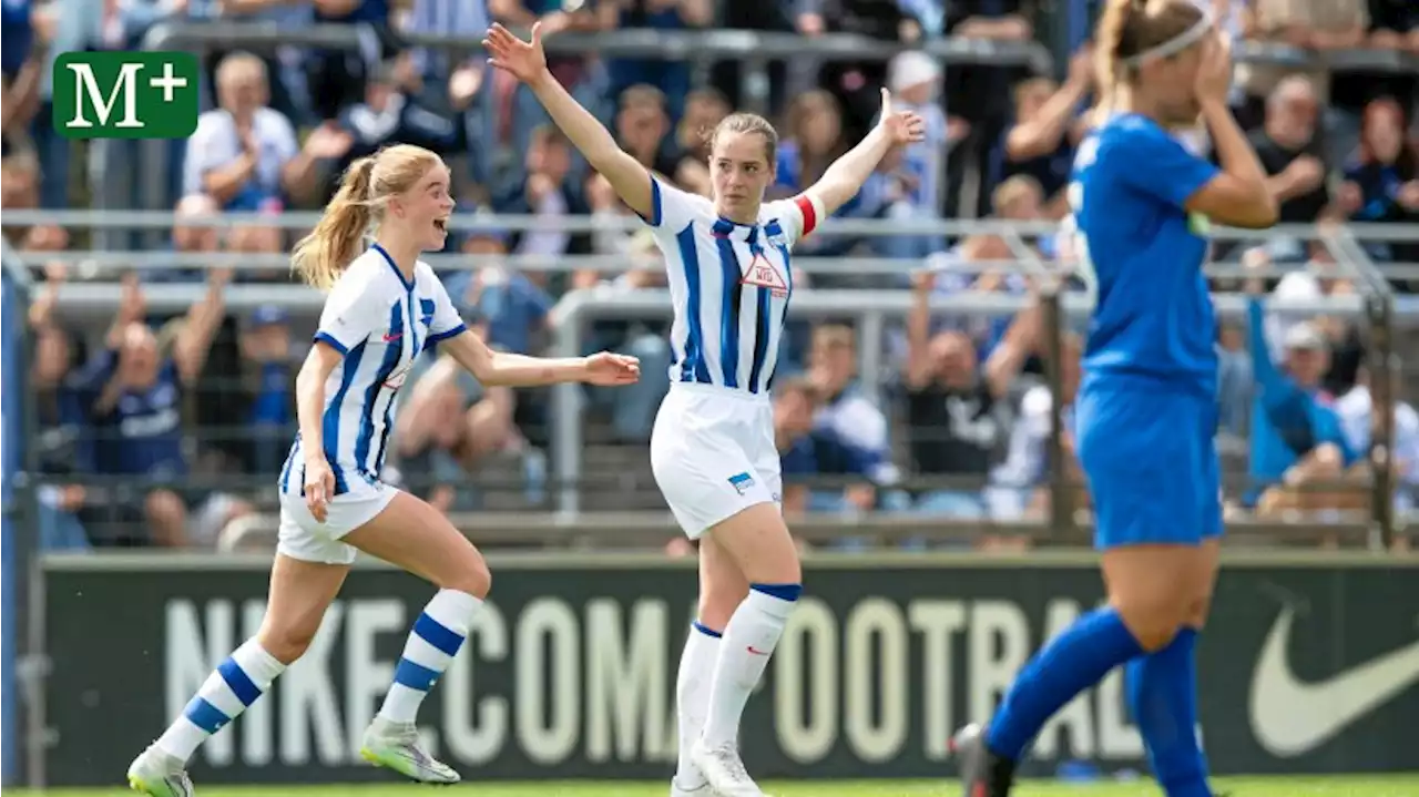 Frauen von Hertha BSC: Start für die Geschichtsbücher