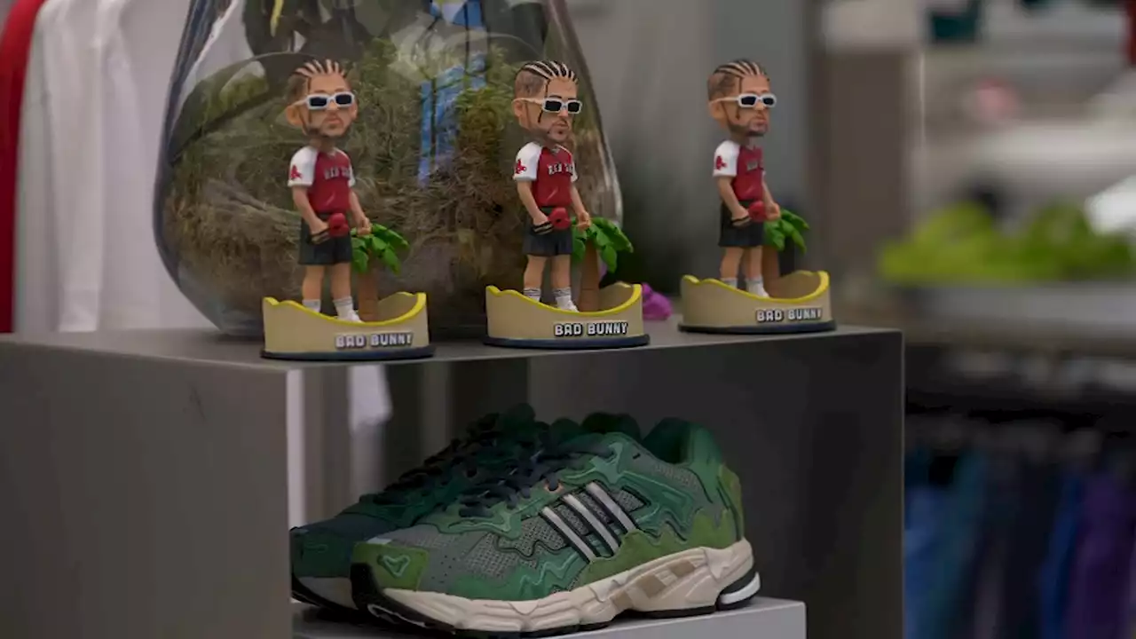 Bad Bunny drops Fenway-inspired sneaker in Boston