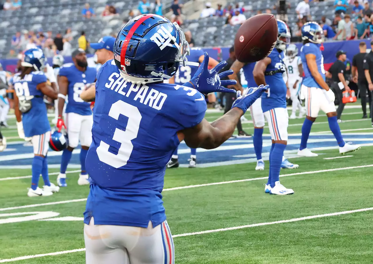 Giants’ Sterling Shepard plays for first time since ACL injury in 2022