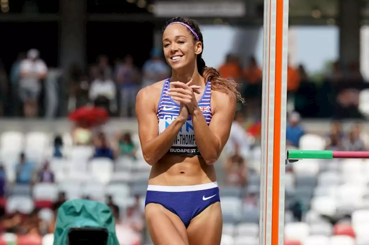 Katarina Johnson-Thompson eyes medal after moving up to second in Budapest