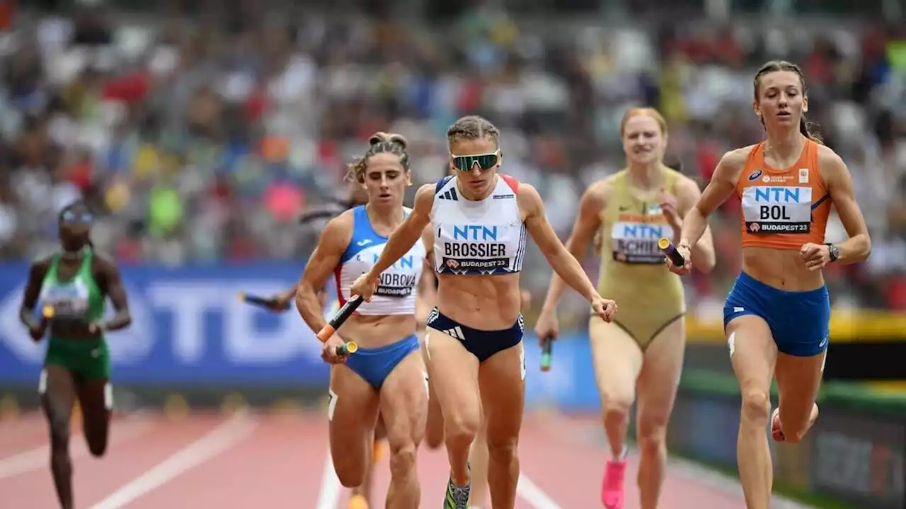 Athlétisme. Mondiaux. Brossier et le relais mixte du 4x400 m à la quatrième place de la finale