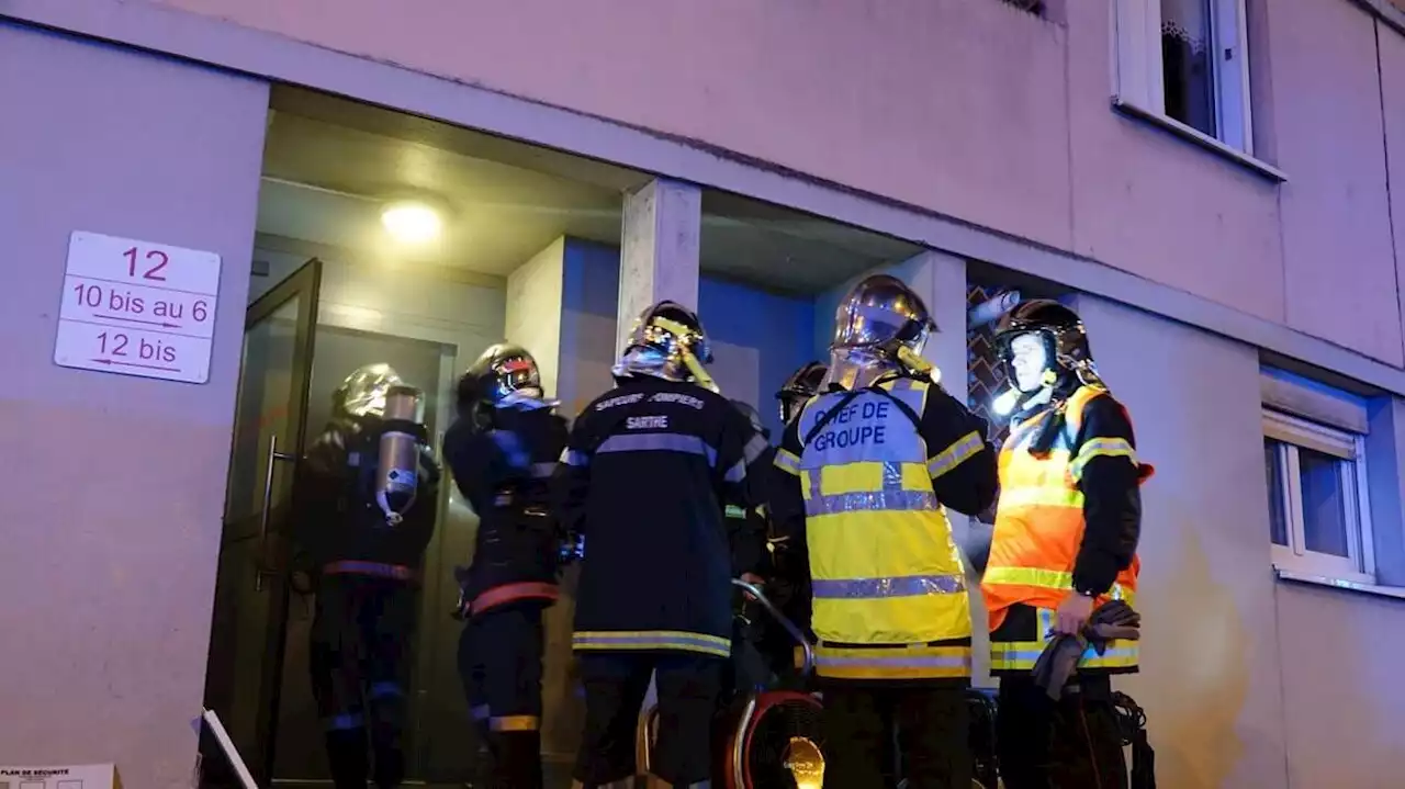 Incendie rue Courboulay au Mans : six blessés dont deux graves et 73 pompiers mobilisés