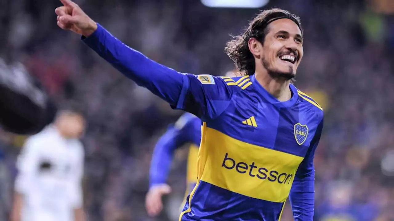 Boca arrancó derecho la Copa de la Liga y Cavani gritó su primer gol | Batió al Platense de Palermo, que recibió otra gran muestra de cariño en La Bombonera