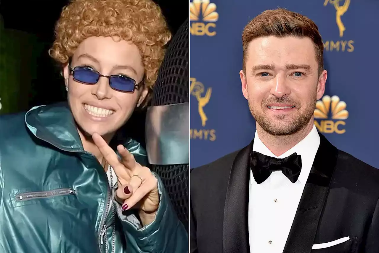 Jessica Biel Twins with Husband Justin Timberlake 'Throughout the Years' in Hilarious Post — See The Video!