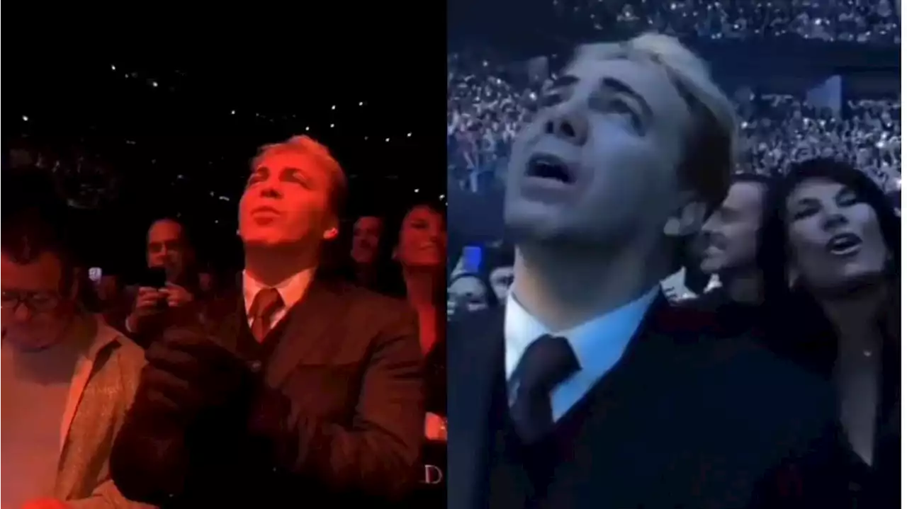 Cristian Castro fue al último recital de Luis Miguel y demostró que no quedan rencores