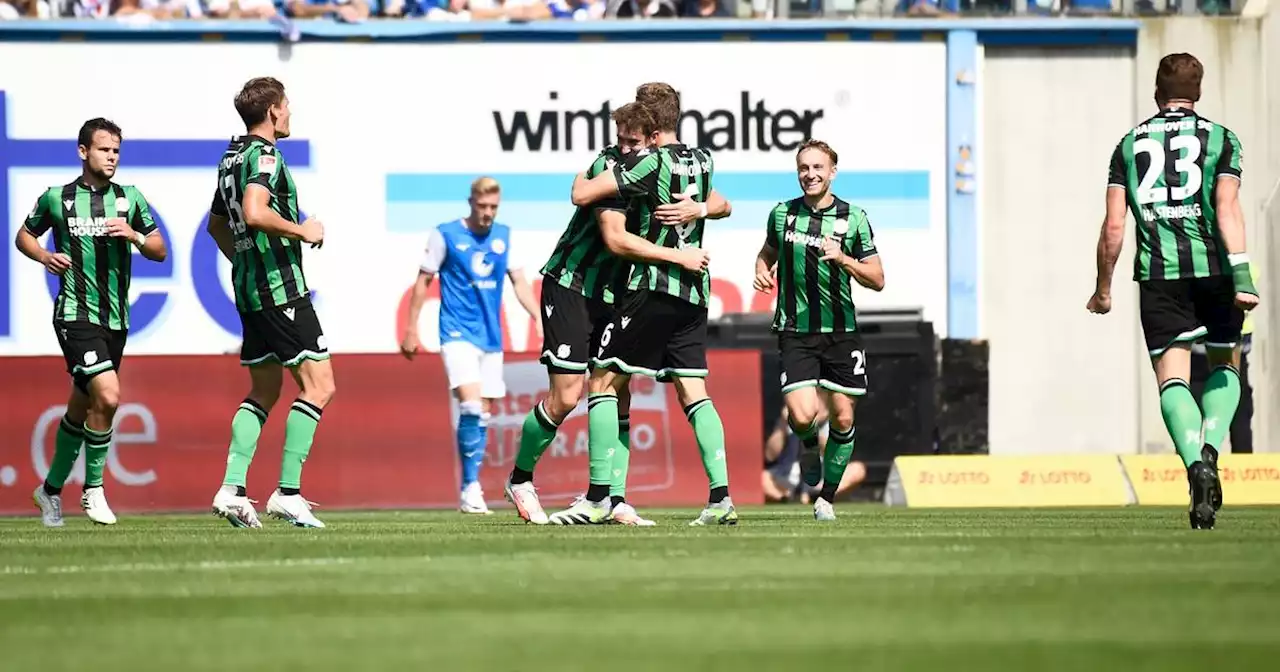 2. Bundesliga kompakt: Erster Saisonsieg für Hannover