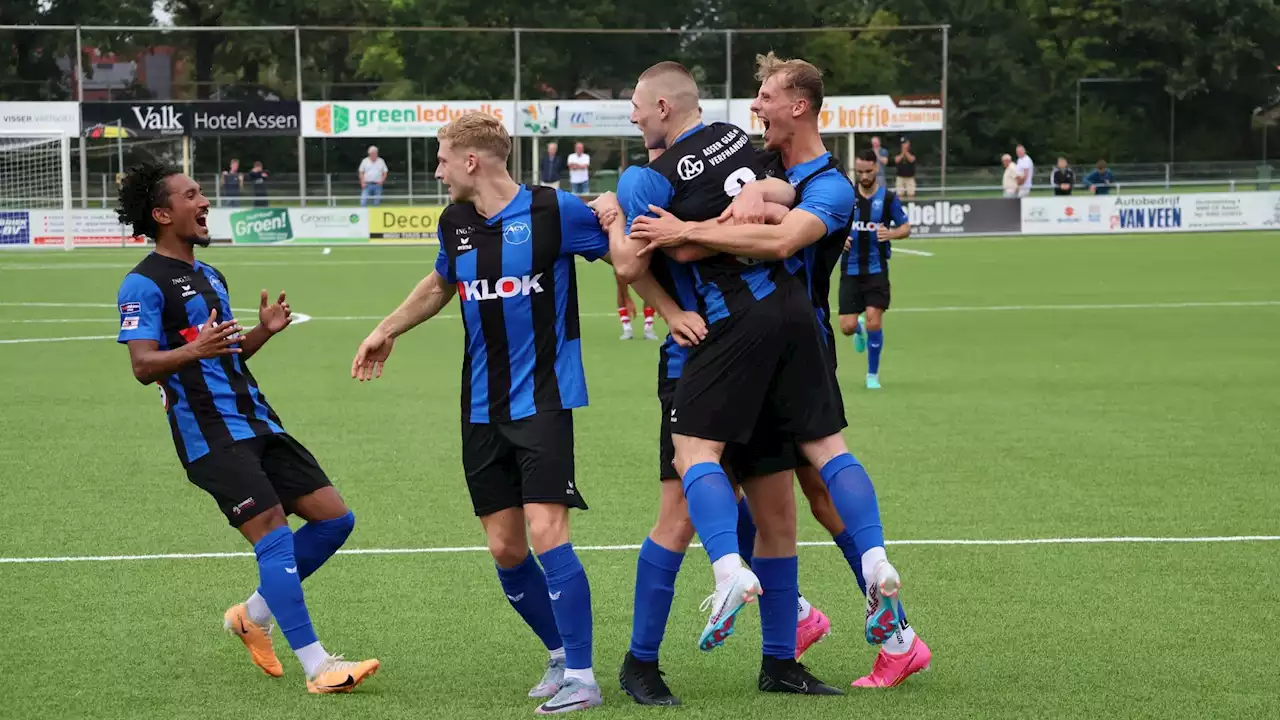 ACV beleeft droomstart in tweede divisie: 4-2 zege op Jong Sparta