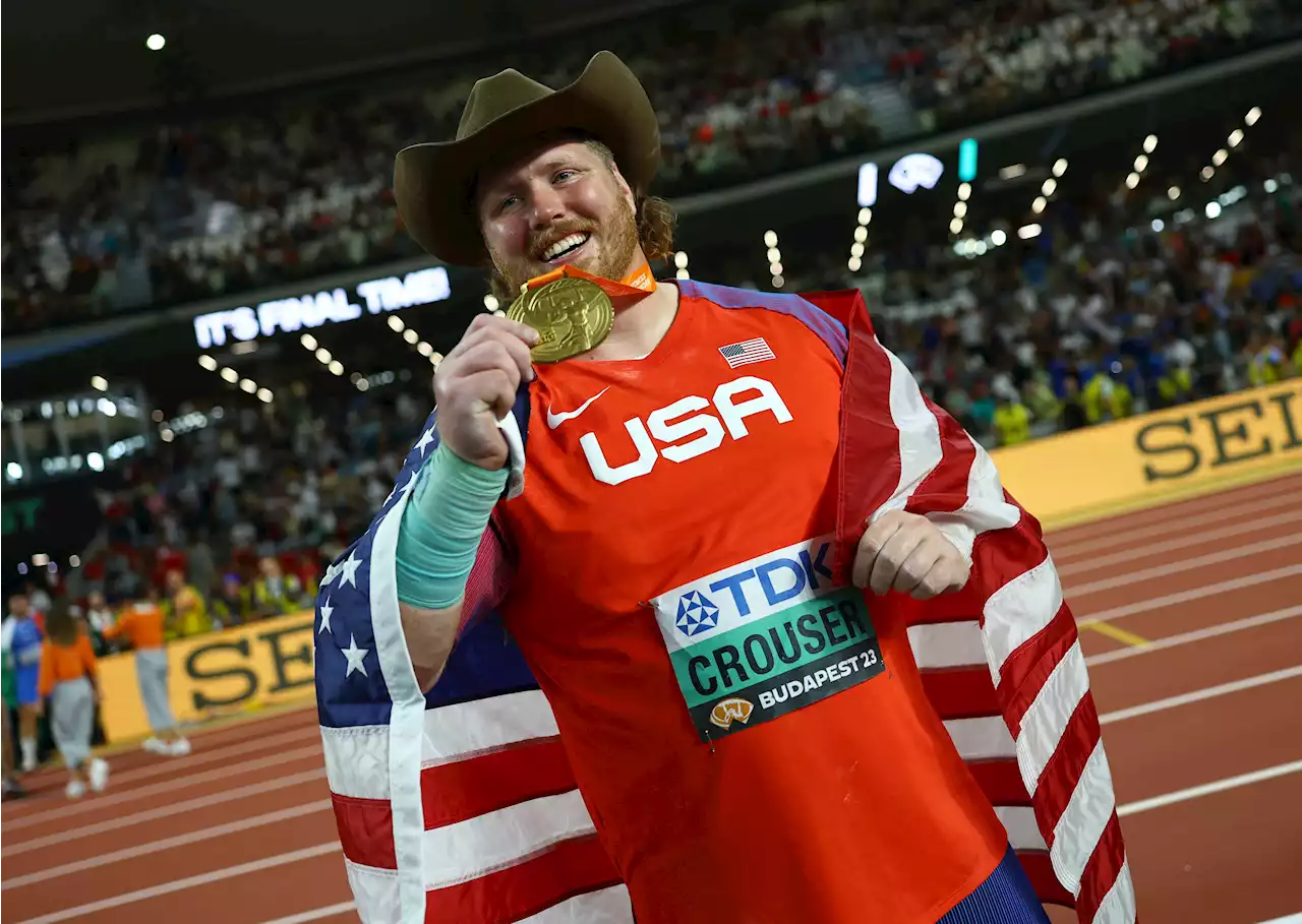 Athletics-American Crouser storms to another shot gold