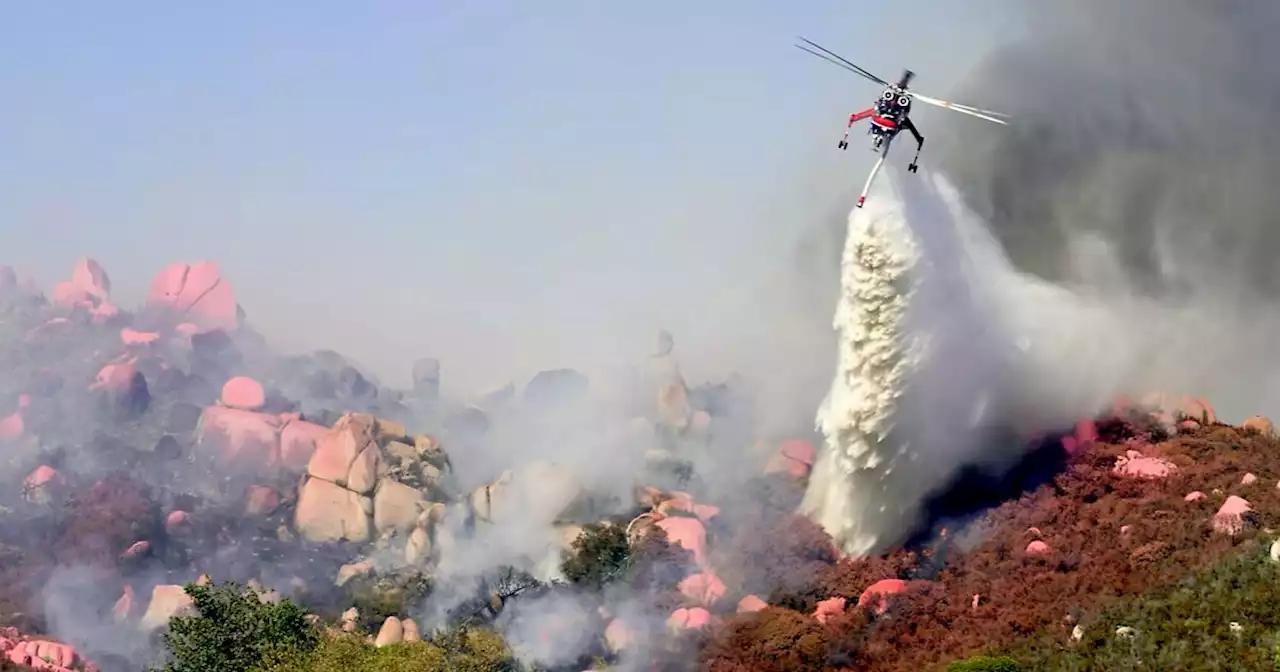 Evacuations, warnings lifted for Potrero brush fire