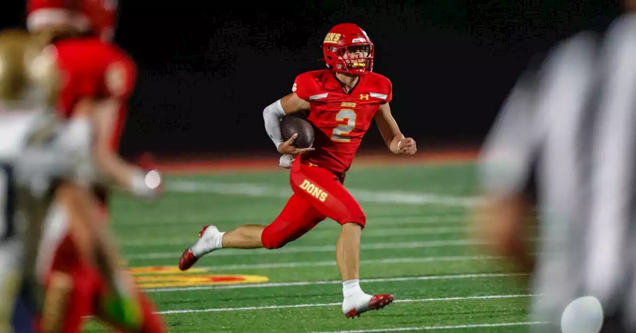 QB Jack Stevens shines as Cathedral Catholic picks apart Mater Dei Catholic in playoff rematch