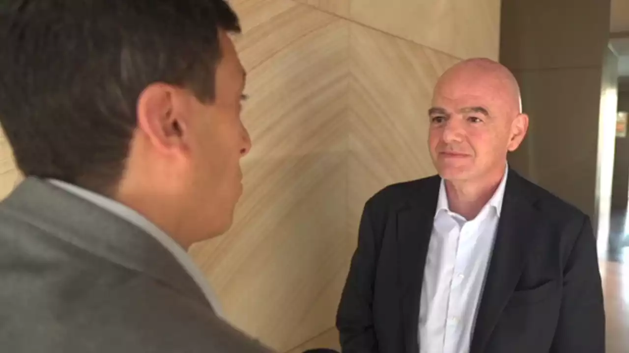 Women's World Cup: FIFA boss Gianni Infantino speaks exclusively to Sky News