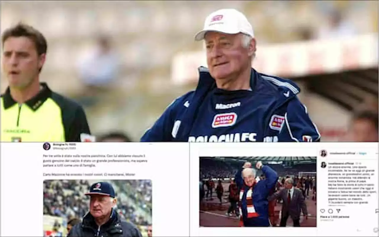 Addio a Carlo Mazzone, il ricordo sui social di amici, sportivi e vip