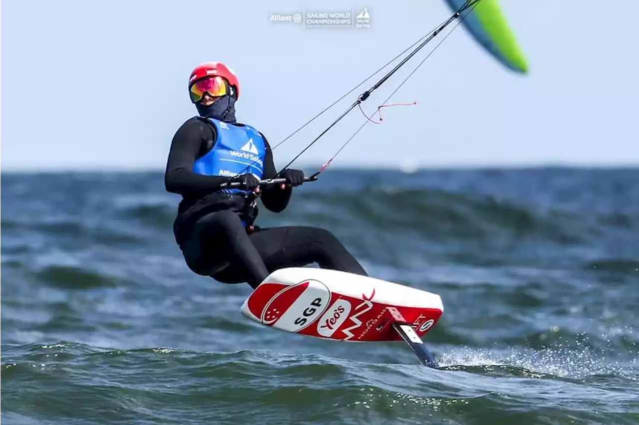 Kitefoiler Maximilian Maeder scores Olympic quota spot for Singapore