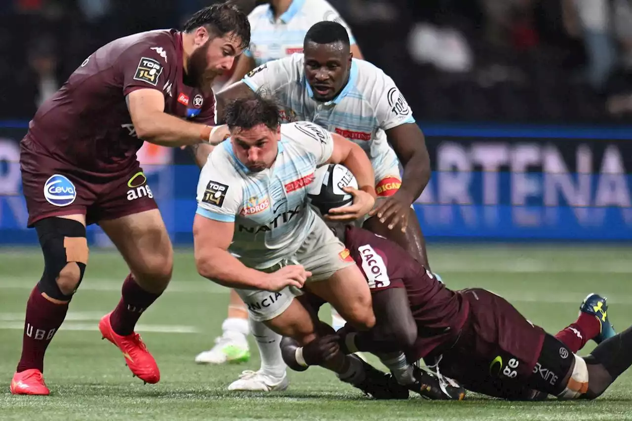 Top 14 : l’UBB manque une belle occasion sur le terrain du Racing 92 (23-18)