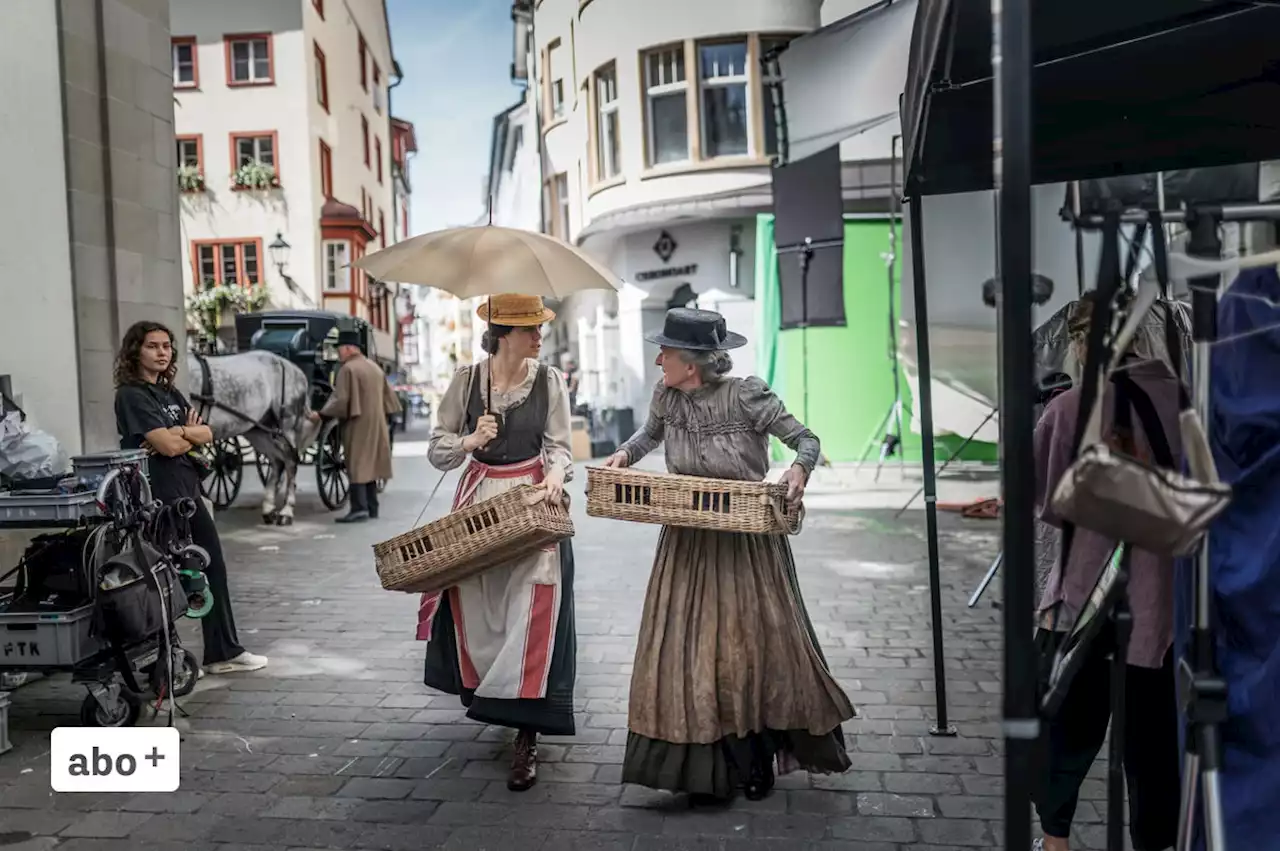 'Friedas Fall': Zu Besuch bei den Dreharbeiten in St.Gallen