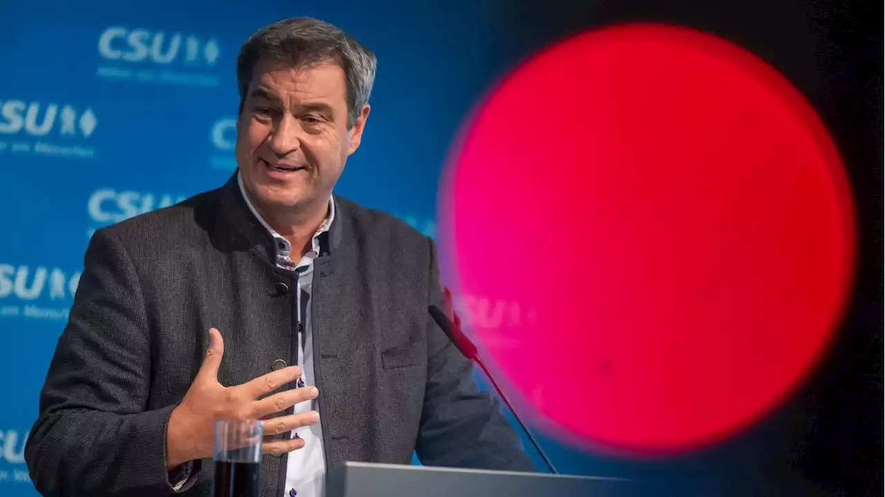 CSU-Chef Söder nervt die Schwesterpartei: Die CDU würde lieber über andere K-Fragen reden