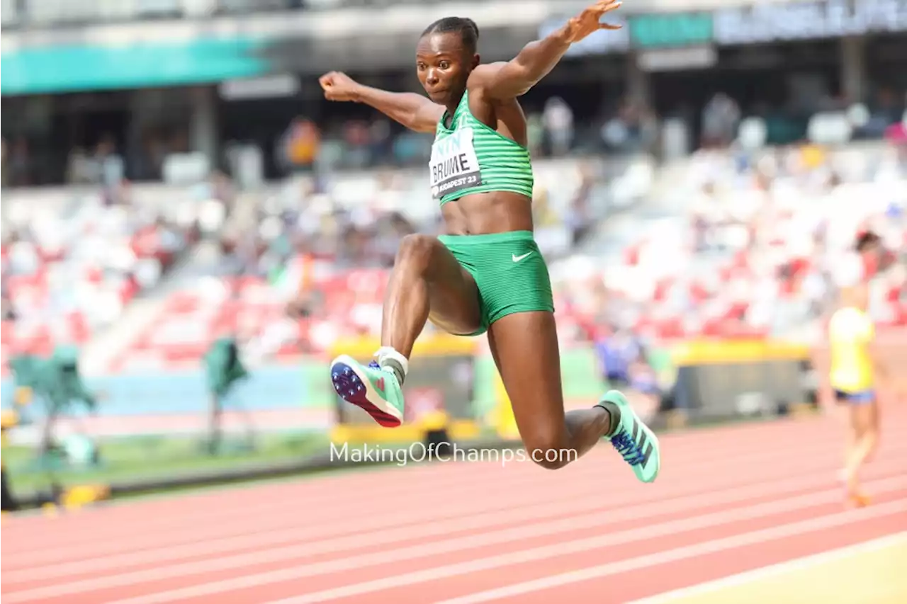 Ese Brume qualifies for long jump final as World Athletics Championships begins