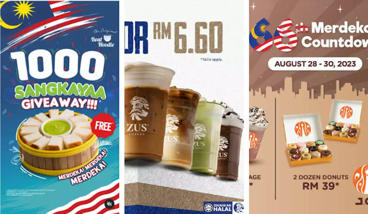 Here Are 23 F&B Deals & Seasonal Promos For This 66th Merdeka Day