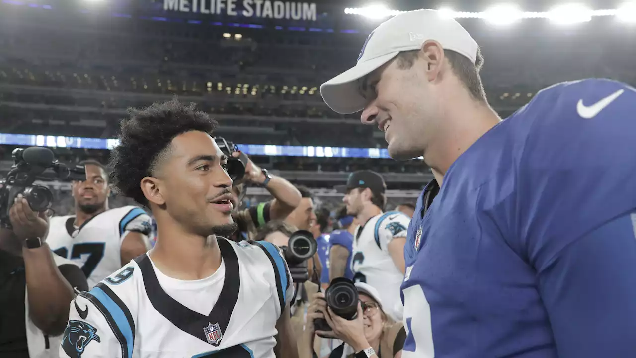 New York Giants' Daniel Jones, Carolina Panthers' Bryce Young both impress in New York win