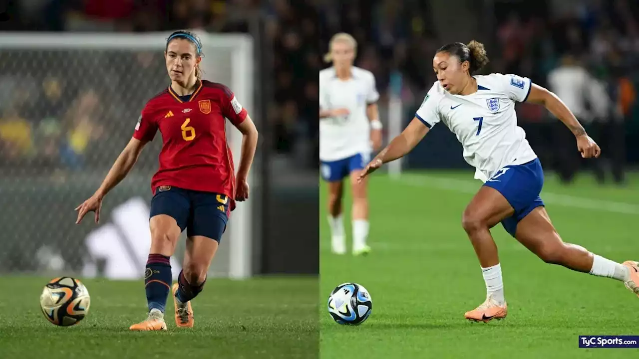 España vs. Inglaterra, la Final de la Copa Mundial Femenina de la FIFA: horario, formaciones y dónde ver ene vivo