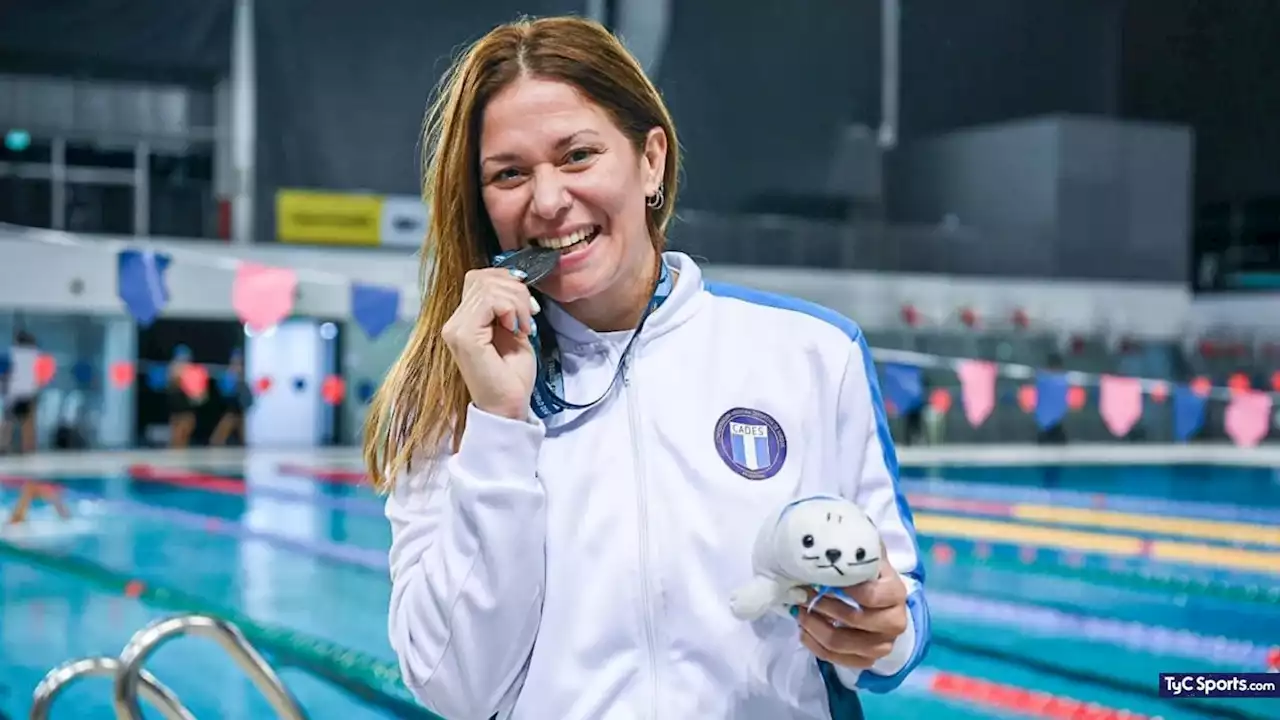 Natación para personas sordas: ¡Diana Valentini, medalla plateada en el Mundial Buenos Aires 2023