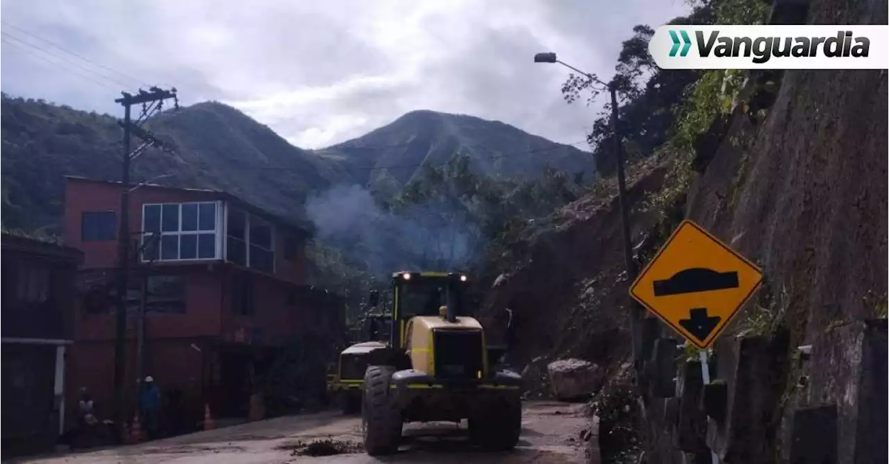 Continúan los trabajos en la vía Bogotá - Villavicencio: el corredor sigue cerrado