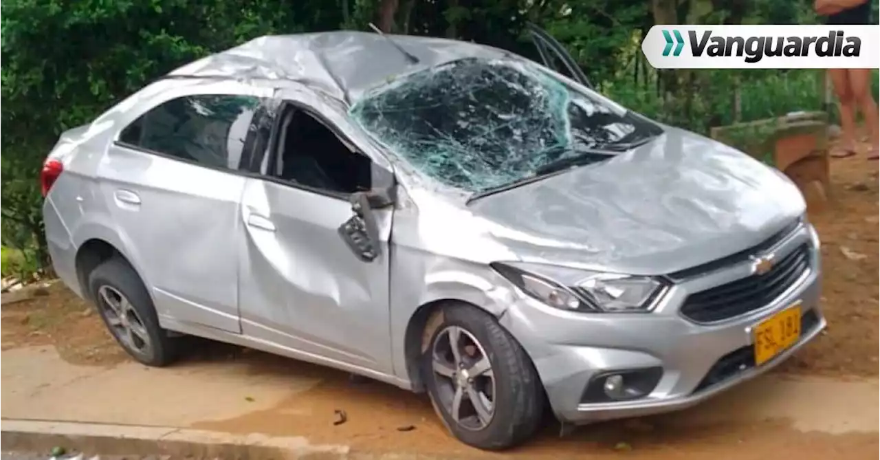 En Video: Intolerancia entre dos conductores generó aparatoso accidente en Bucaramanga