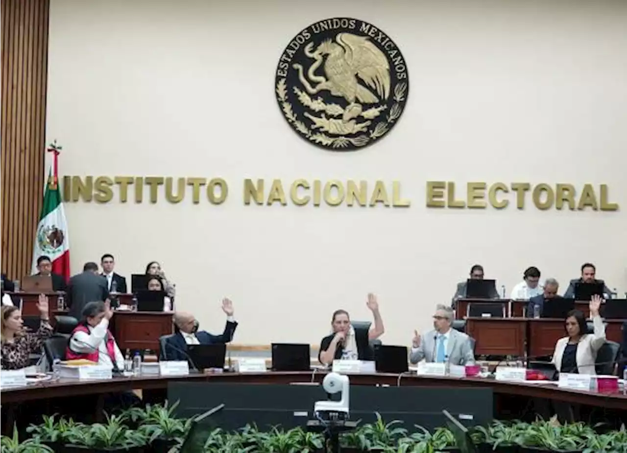 INE aprueba proyecto de presupuesto de 23 mil mdp para elecciones de 2024