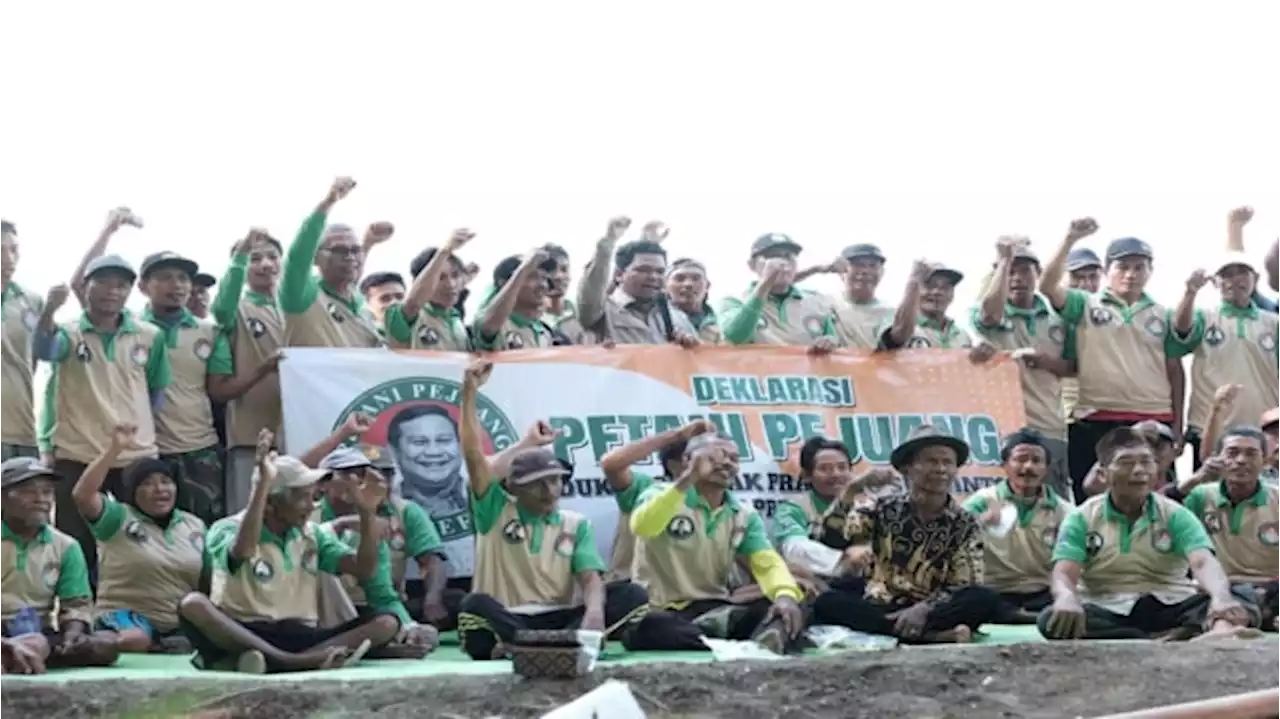 Petani di Pemalang Dukung Prabowo pada Pemilu 2024. Ungkap Alasannya