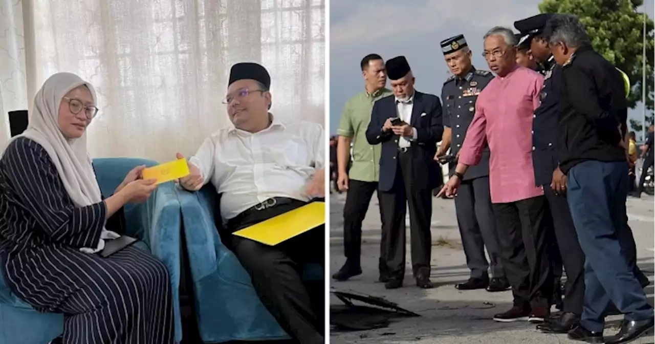 Yang di-Pertuan Agong Makes Personal Donation to Wife Elmina Plane Crash Tragedy Victim