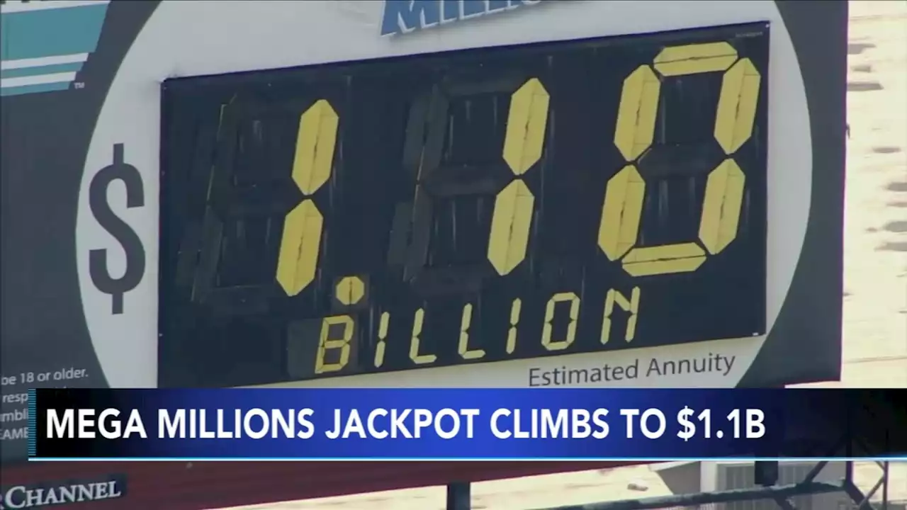 Mega Millions winning numbers drawn for $1.1 billion jackpot