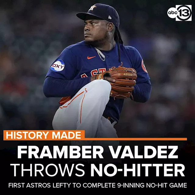 Astros' Framber Valdez Throws No-Hitter Hours After Houston Acquires Justin  Verlander – OutKick