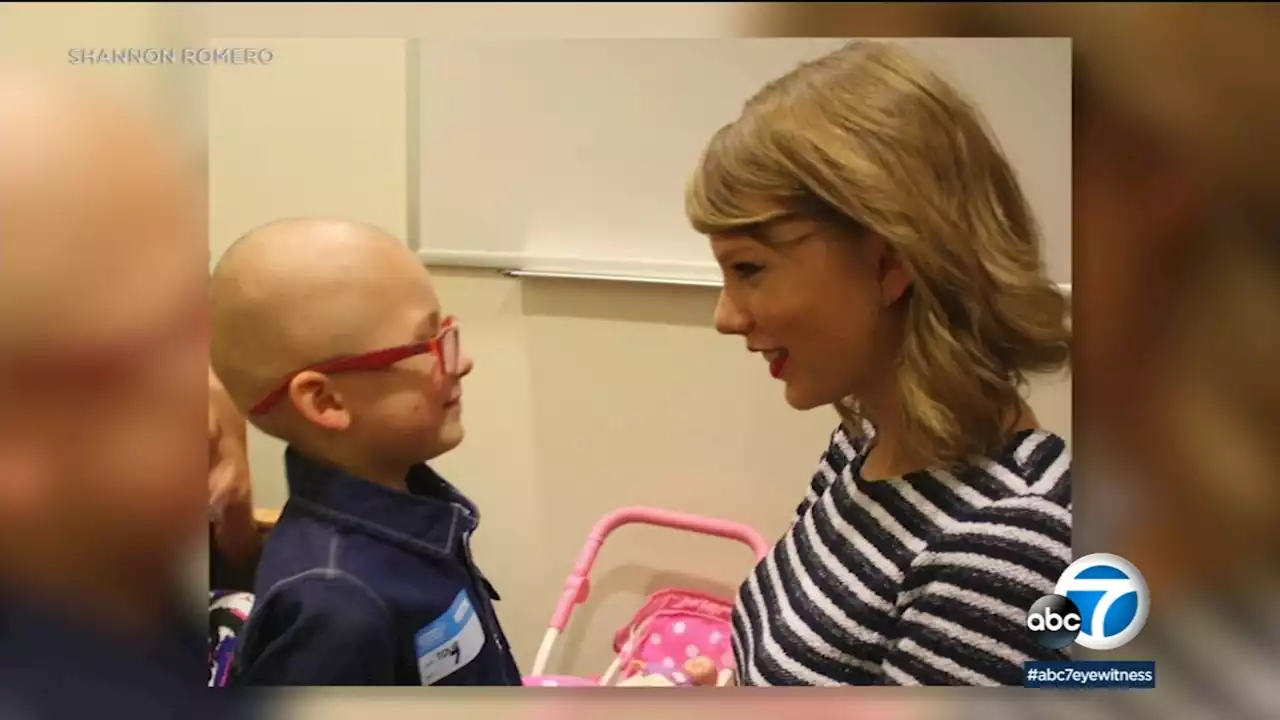 How this SoCal cancer survivor's surprise hospital visit from Taylor Swift helped her #StayFearless