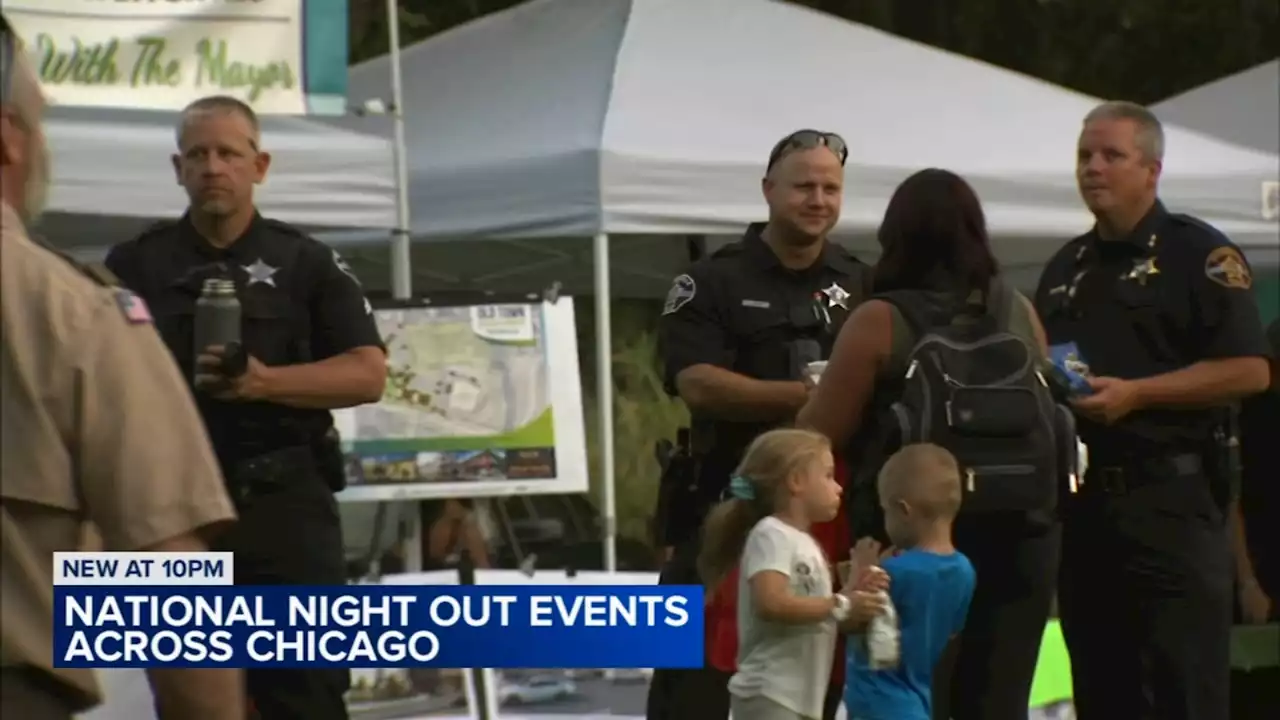 National Night Out 2023: Chicago police, communities come together to forge bonds