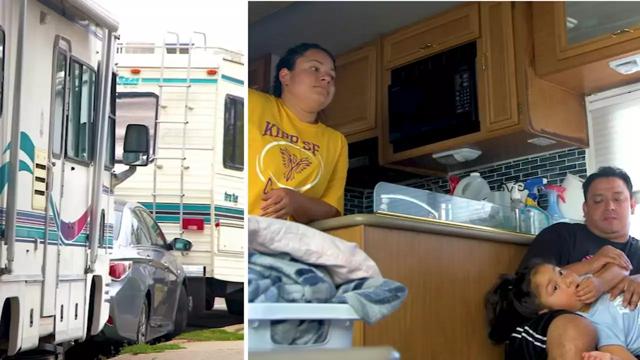 SF mom, kids sleep in car as SFMTA plans to limit RV parking to install bike lane