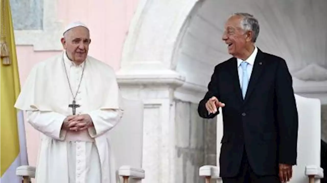 Francisco llegó a Lisboa para encontrarse con una multitud de jóvenes