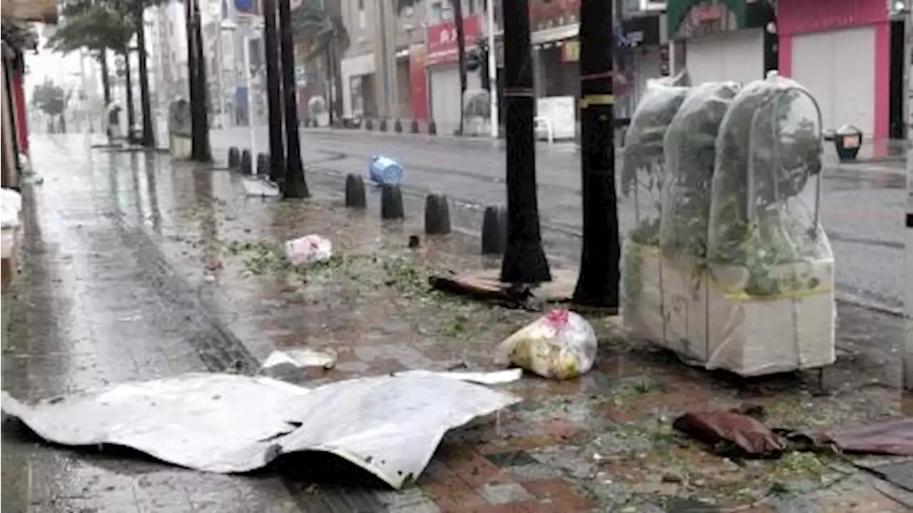 Un muerto y 200.000 hogares sin electricidad en Japón tras el paso de un tifón