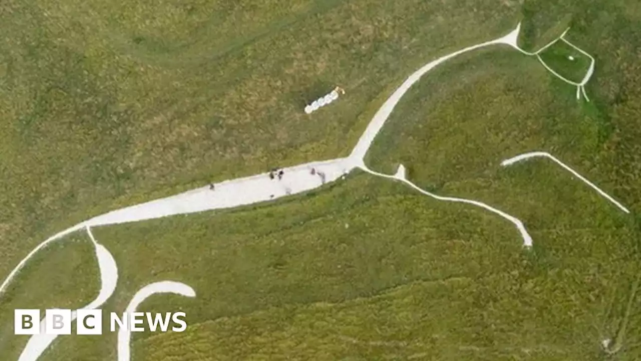 Uffington White Horse: Plans to fatten up shrinking Oxfordshire chalk figure