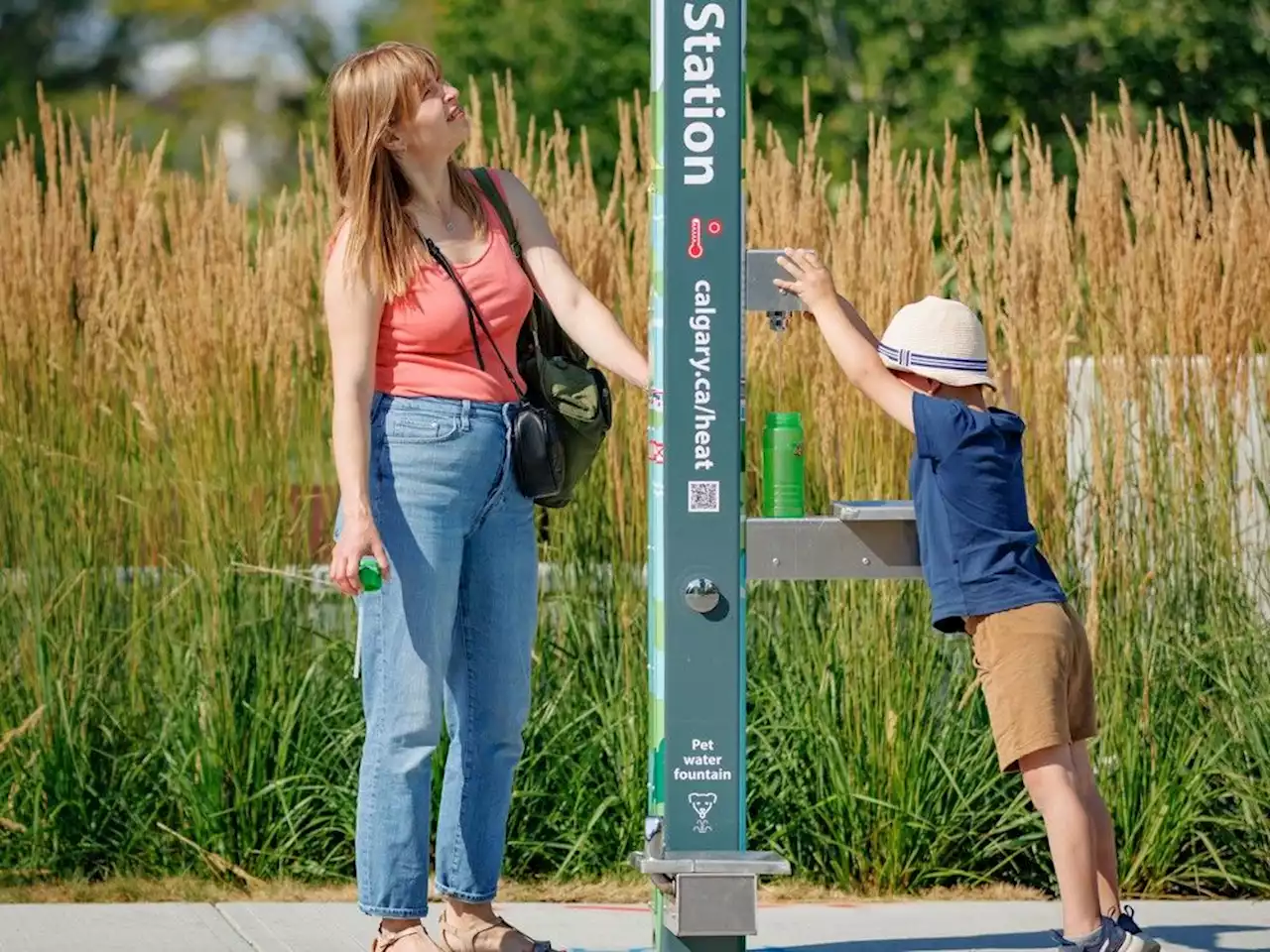 City installing water stations to help Calgarians beat the heat