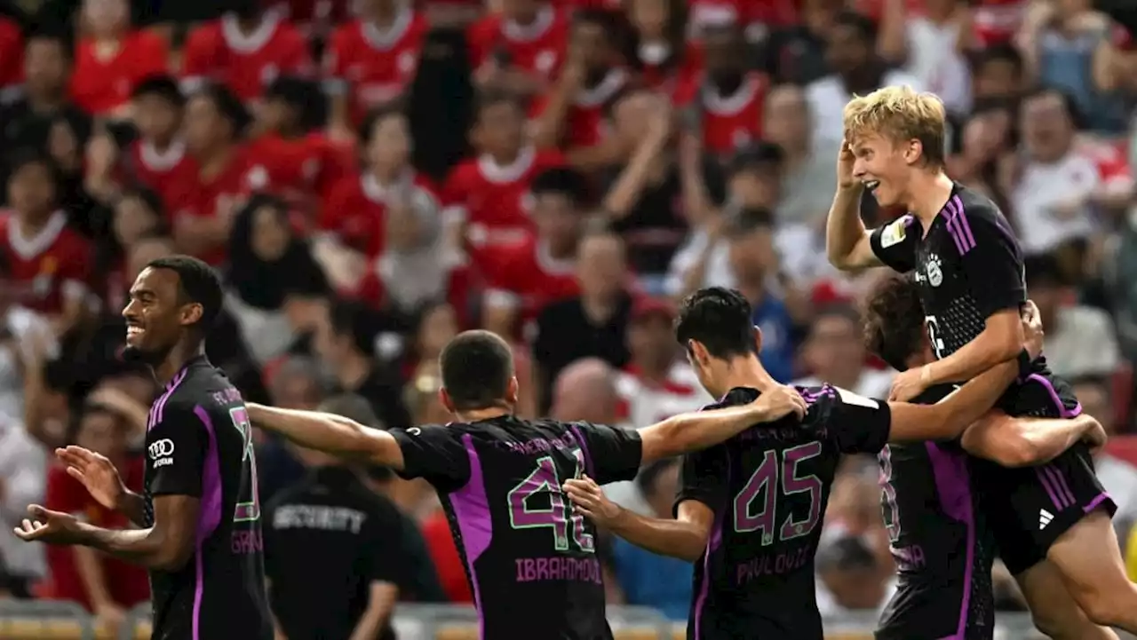 Bayern Munich edge Liverpool 4-3 in Singapore