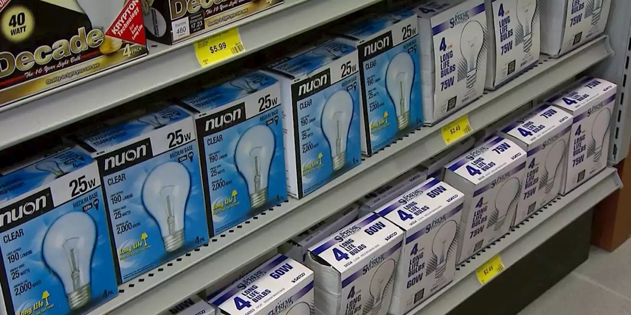 Incandescent light bulb ban goes into effect