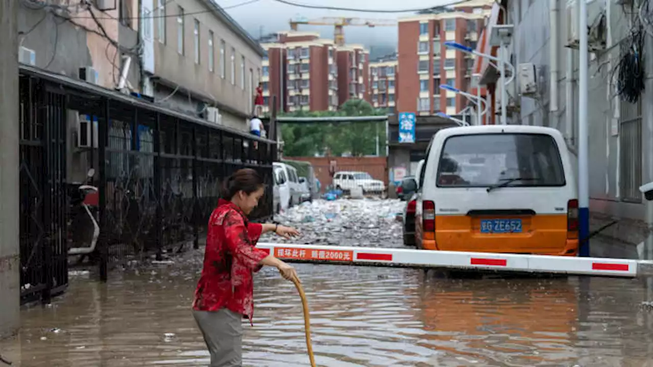 China's capital Beijing battered by heaviest rainfall in 140 years