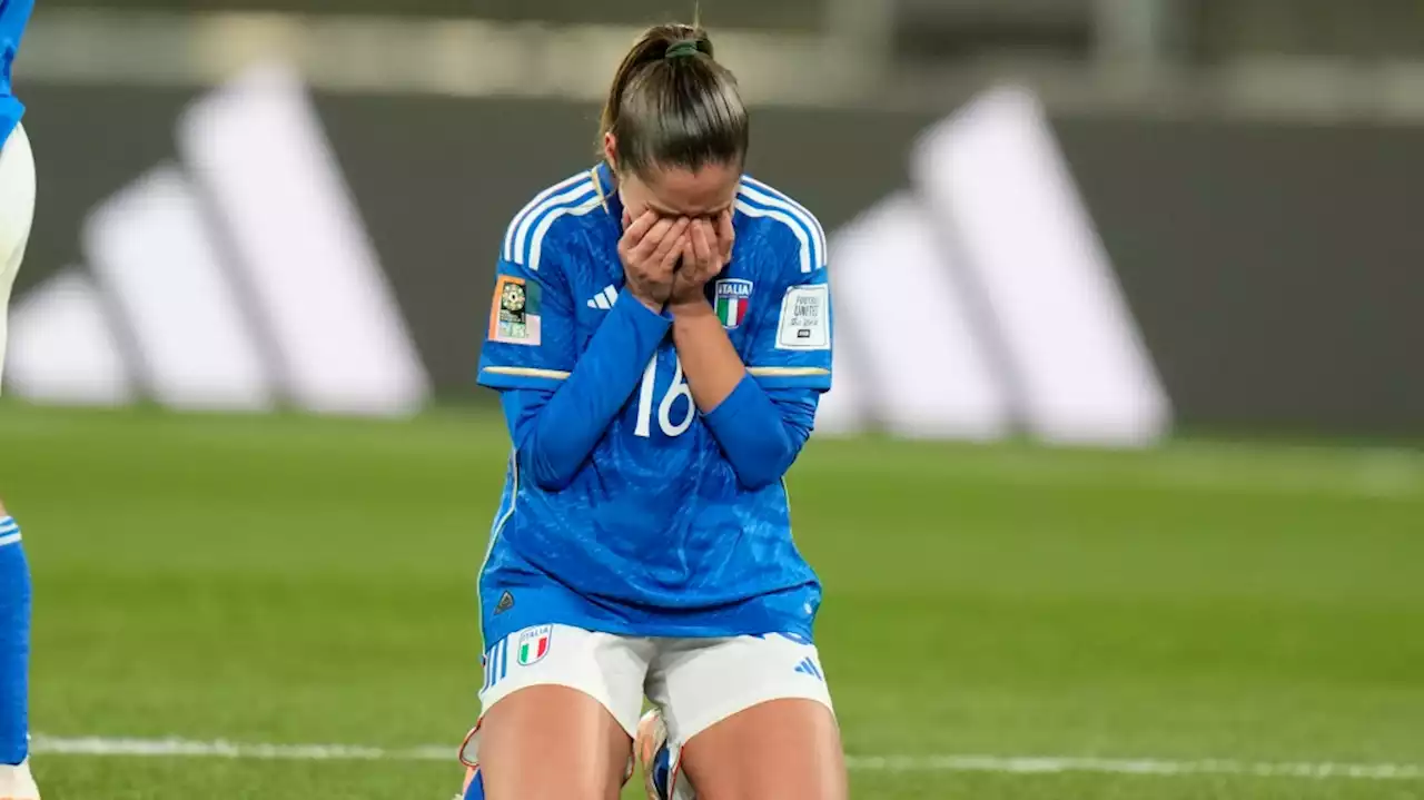 Italians in tears after loss to South Africa knocks them out of Women's World Cup