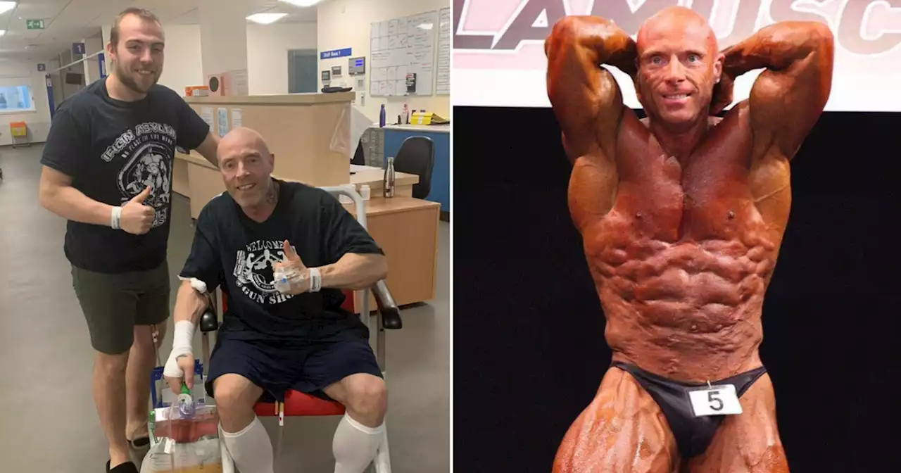 Youngest ever Scots kidney donor hails NHS for saving bodybuilder dad’s life