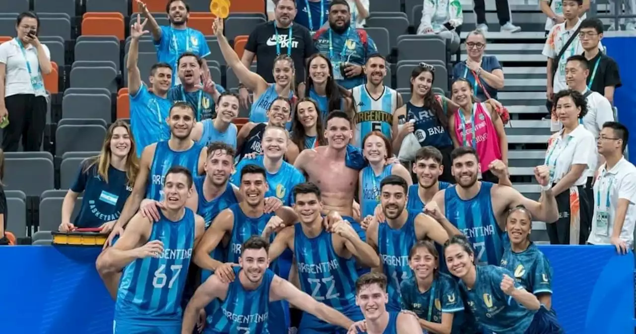 ¡Por las medallas! Argentina ganó y pasó a semifinales de los Juegos Universitarios