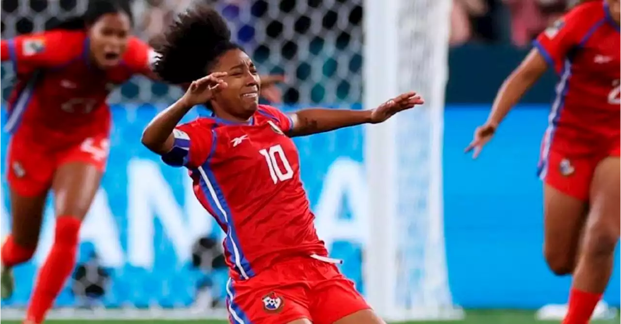 Video: la conmovedora celebración de la panameña Marta Cox tras marcar el primer gol de su selección en un Mundial femenino