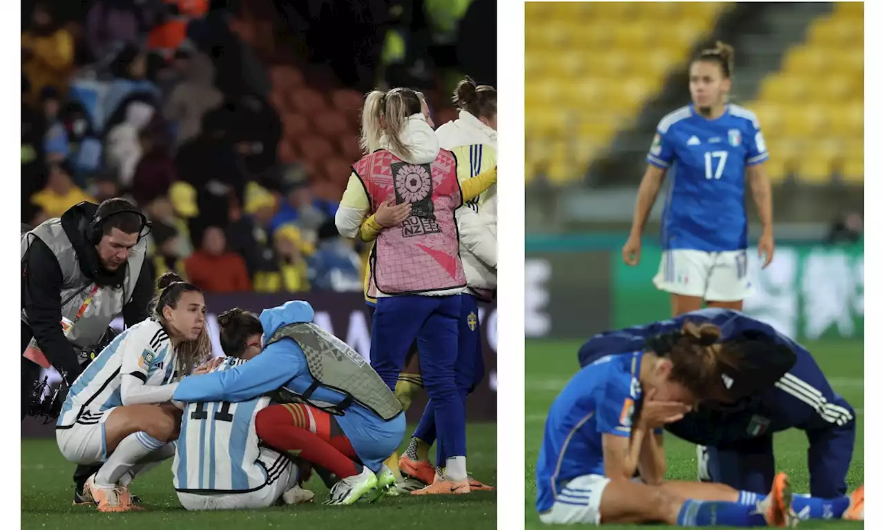 Argentina e Italia se despidieron del Mundial Femenino: los goles