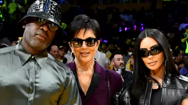 Kim Kardashian Shares Pic From the Night Kris Jenner Met Corey Gamble